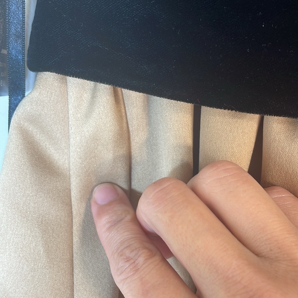 VTG Alex Evenings USA MADE Velvet & Satin Color Block Gown Maxi Dress. 4. NWT. - Picture 12 of 16